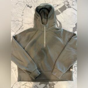 Vuori Olive Green Sherpa Jacket